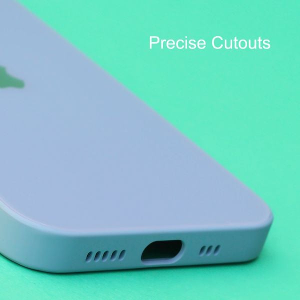 Blue camera Safe mirror case for Apple Iphone 12 Pro Max