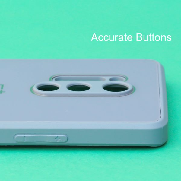 Blue camera Safe mirror case for Oneplus 8 Pro