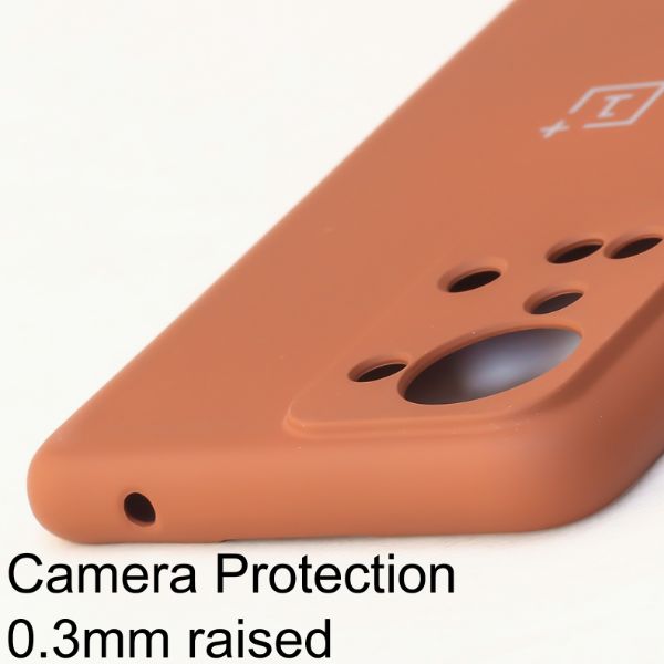 Brown Camera Original Silicone case for Oneplus Nord 2T