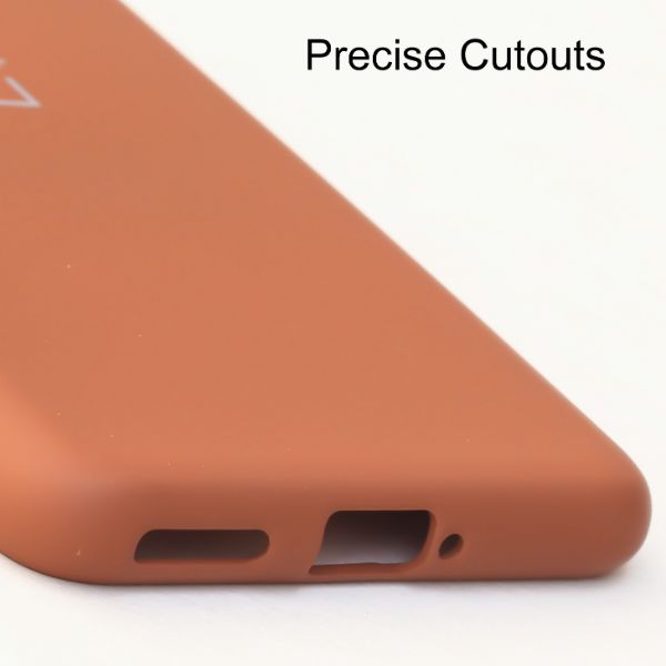 Brown Camera Original Silicone case for Oneplus Nord 2T