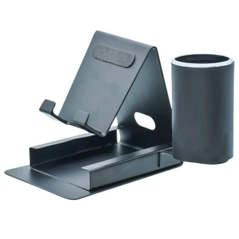 Mobile Stand with Pen Stand & Visiting Card Holder (3 in 1)