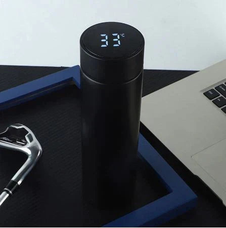 LED Temperature Display Vacuum Insulated Water Bottle