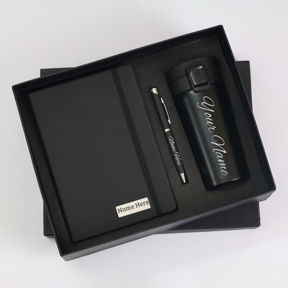 The Perfect Trio: Tumbler, Diary & Pen Set