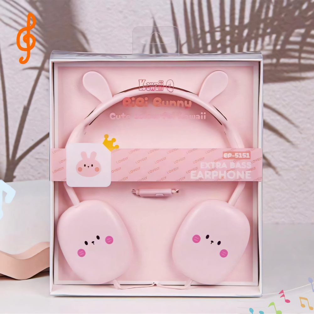 🎀 Cute Kawaii Headphones 🎧✨ Sound with Style!