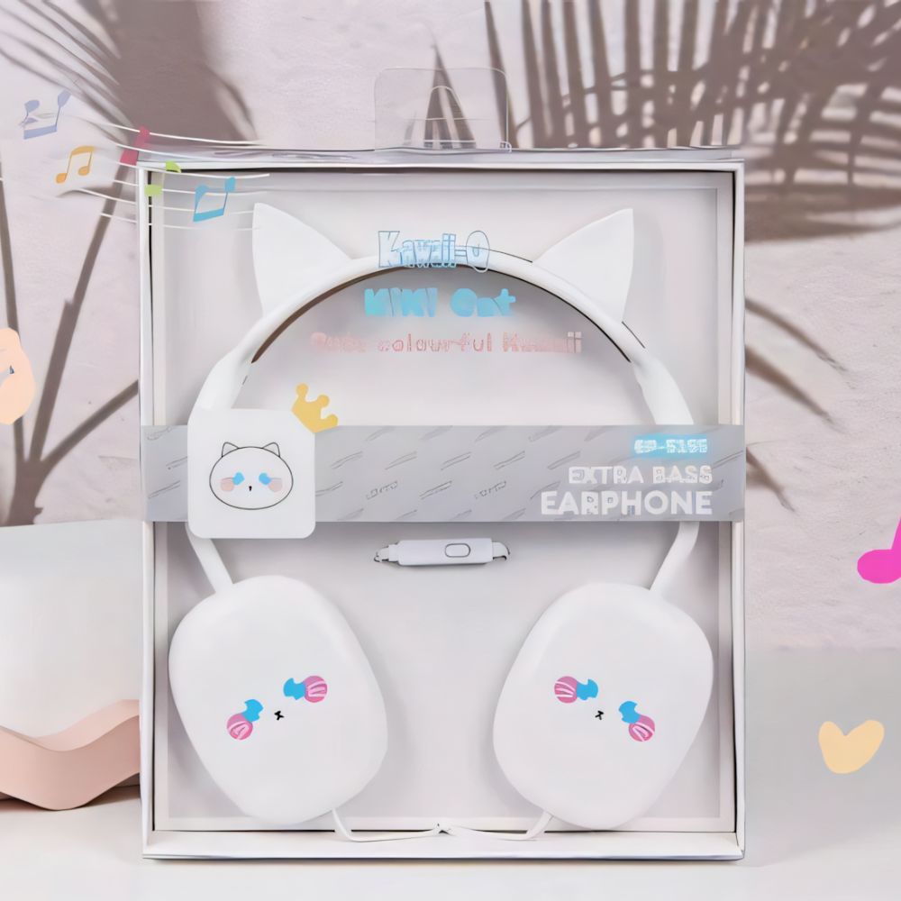 🎀 Cute Kawaii Headphones 🎧✨ Sound with Style!