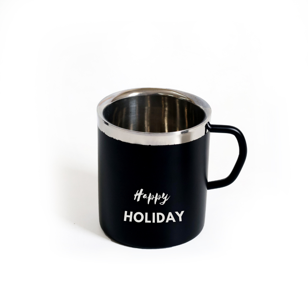 Personalized Stainless Steel Coffee Mug - For Corporate Gifting