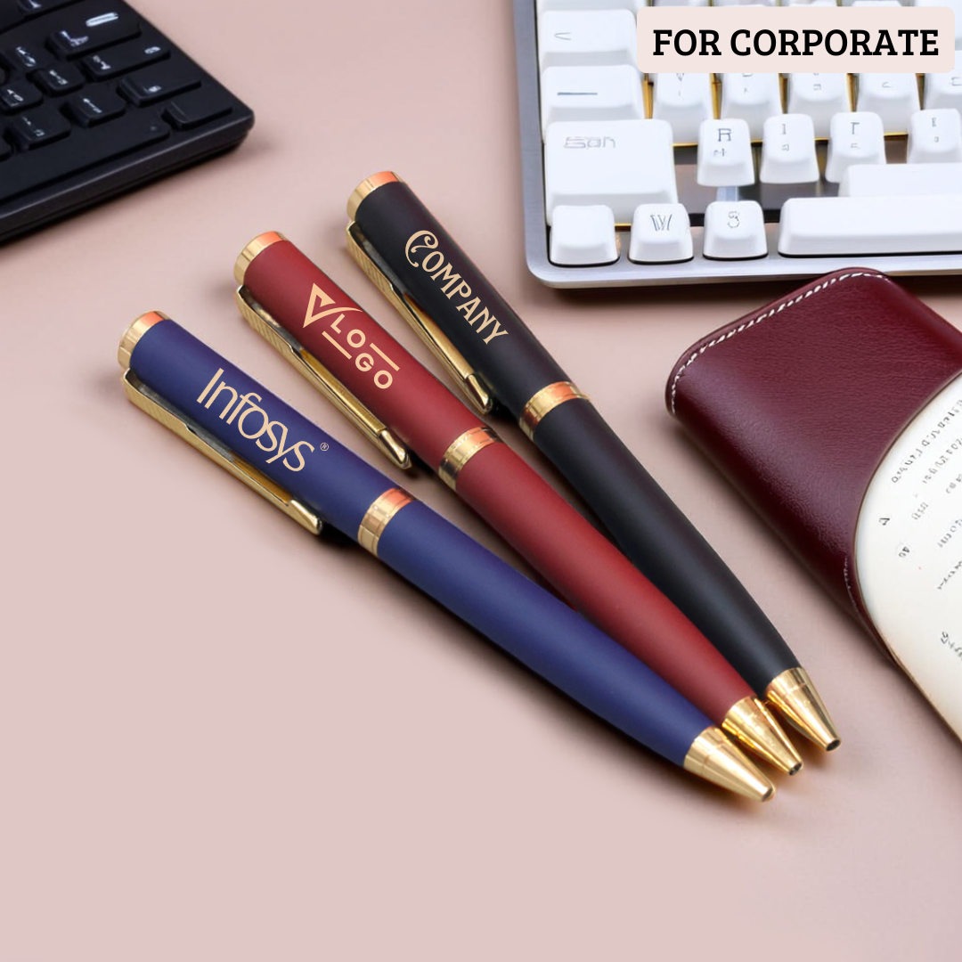 Personalized Matte Finish Signature Ball Pen – Corporate & Executive Gift