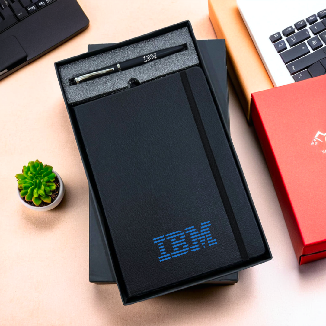 Personalized Diary With Ball Pen Corporate Gift, Welcome Kit