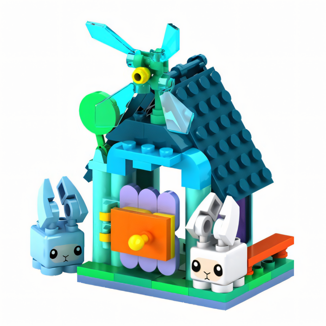 Pet House DIY Building Block Toy