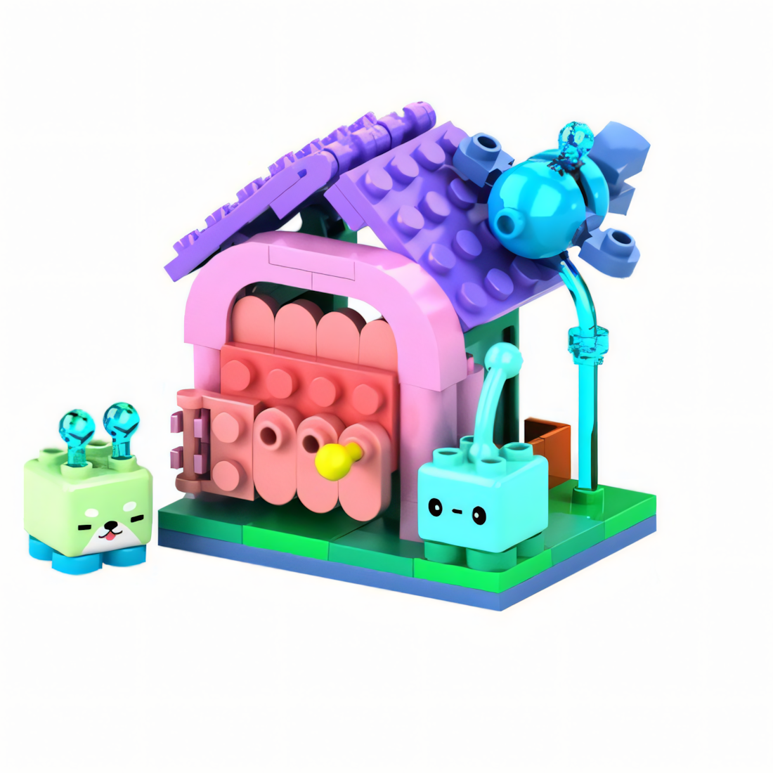 Pet House DIY Building Block Toy