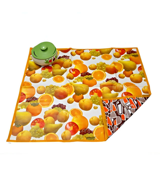HOMEGLARE Bed Server Square Food Mat(Random Design)