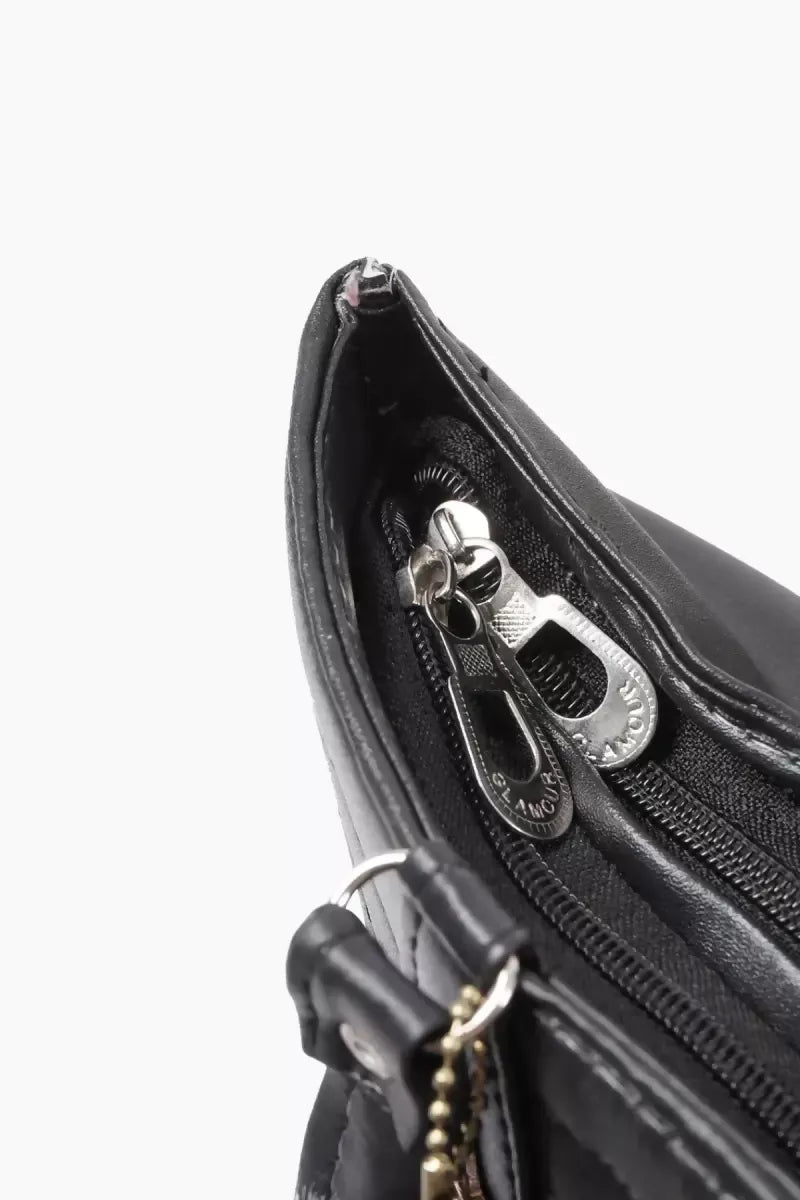Voguish Fancy Hand Bag for Women - Black
