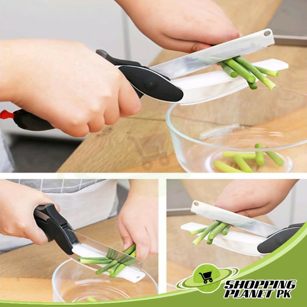 MULTISPACE CLEVER CUTTER 2 in 1 cutter Vegetable & Fruit Chopper