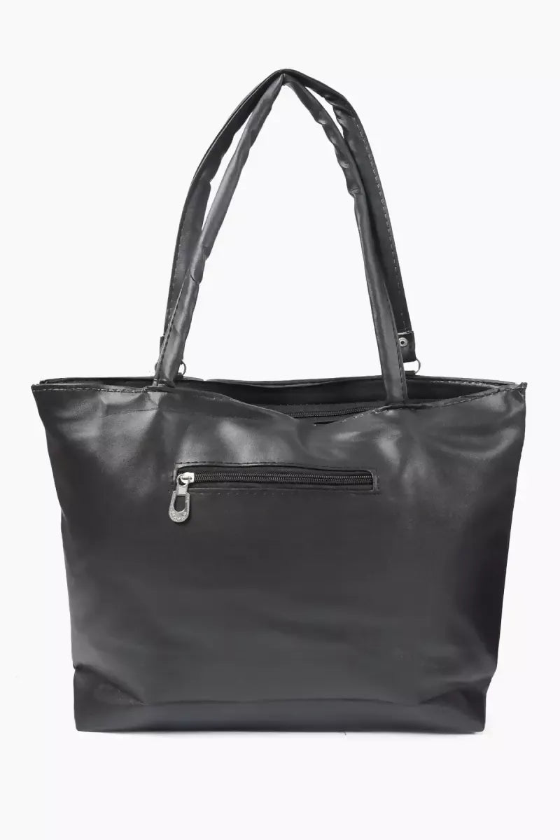 Voguish Fancy Hand Bag for Women - Black