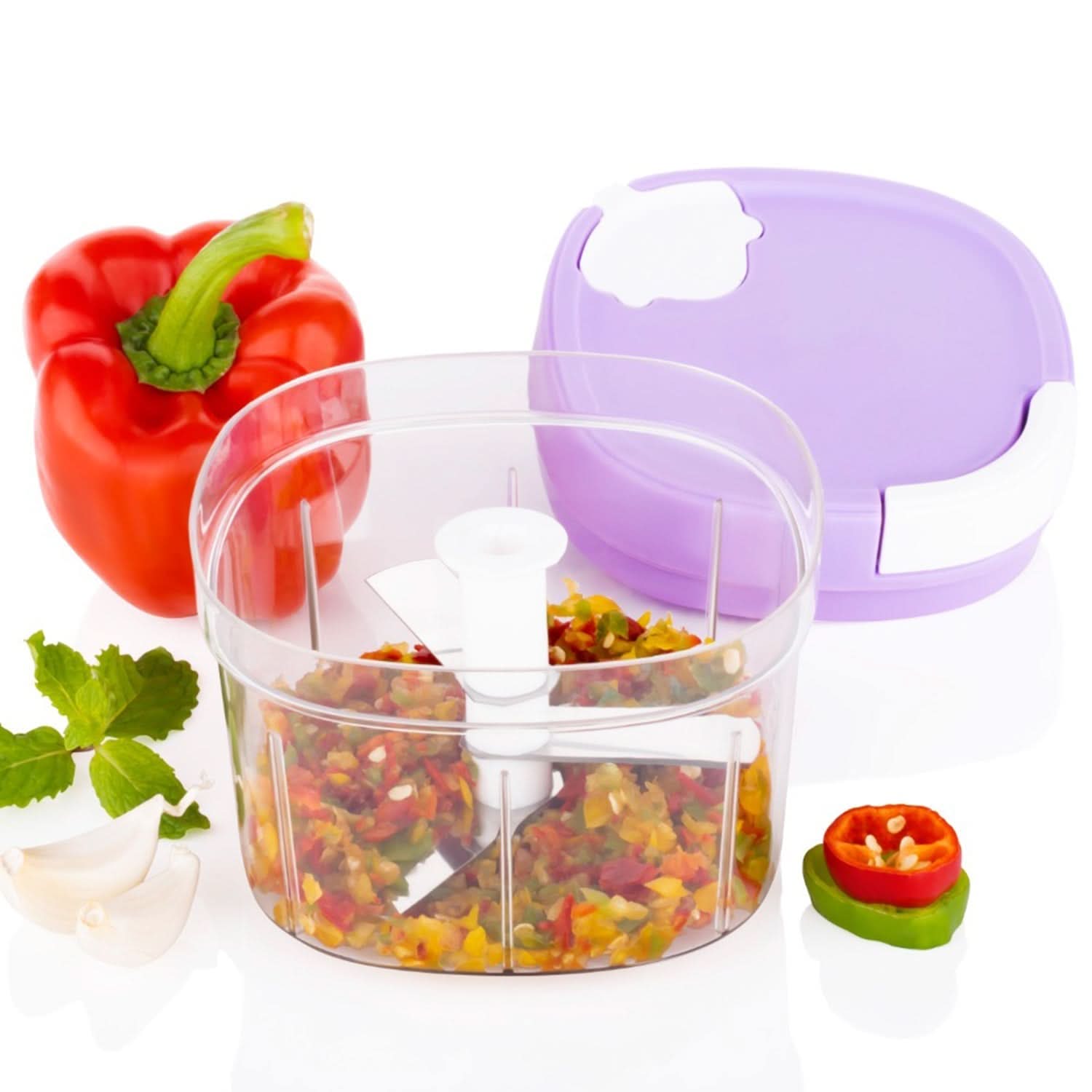600ml Handy Squash Chopper – Compact & Efficient Food Processor for Quick Chopping