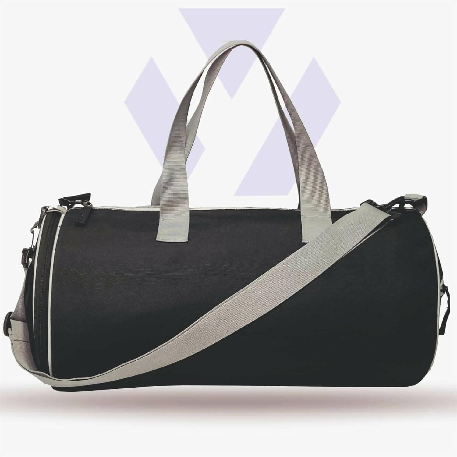 Yogpro Gym Bag, Sports Bag for Men & Women with Separate Shoes Compartment (Black)