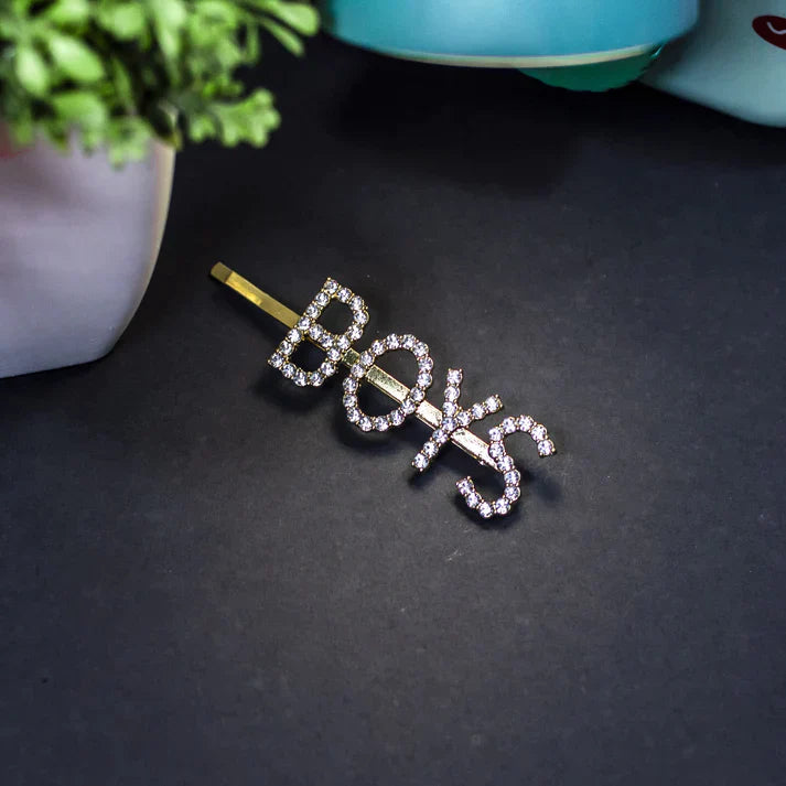 Letter Hair Clip