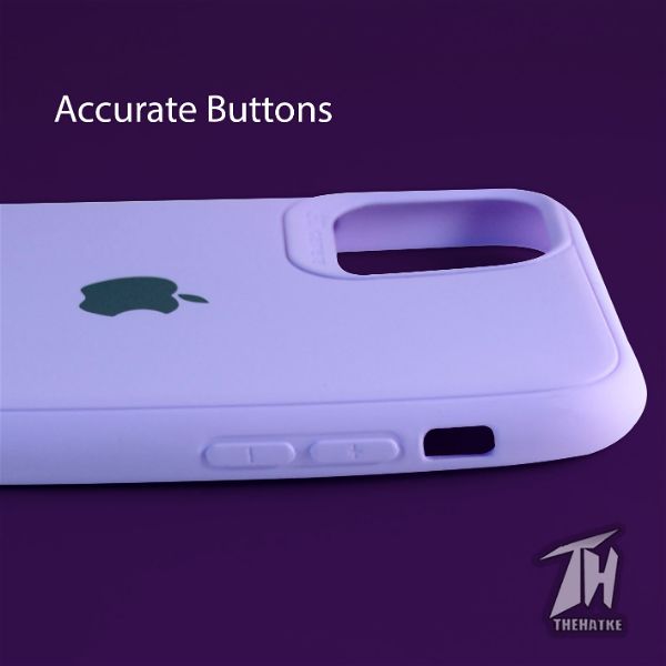Purple Silicone Case for Apple iphone 12