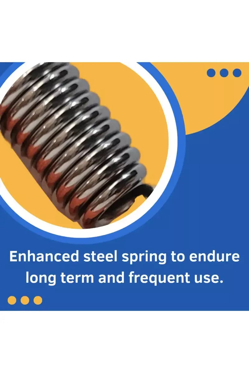 Hand Grip Workout Strengthener Forearm Exercise With Adjustable Grip (Orange)