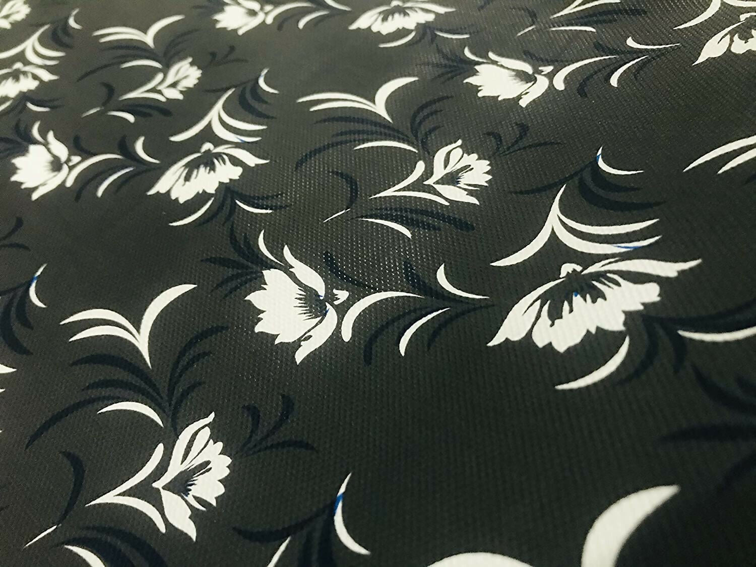 Mopak Decor ShelfLiner used for Wardrobe kitchen cabinet Drawer Slab Roll (Black Nalni)