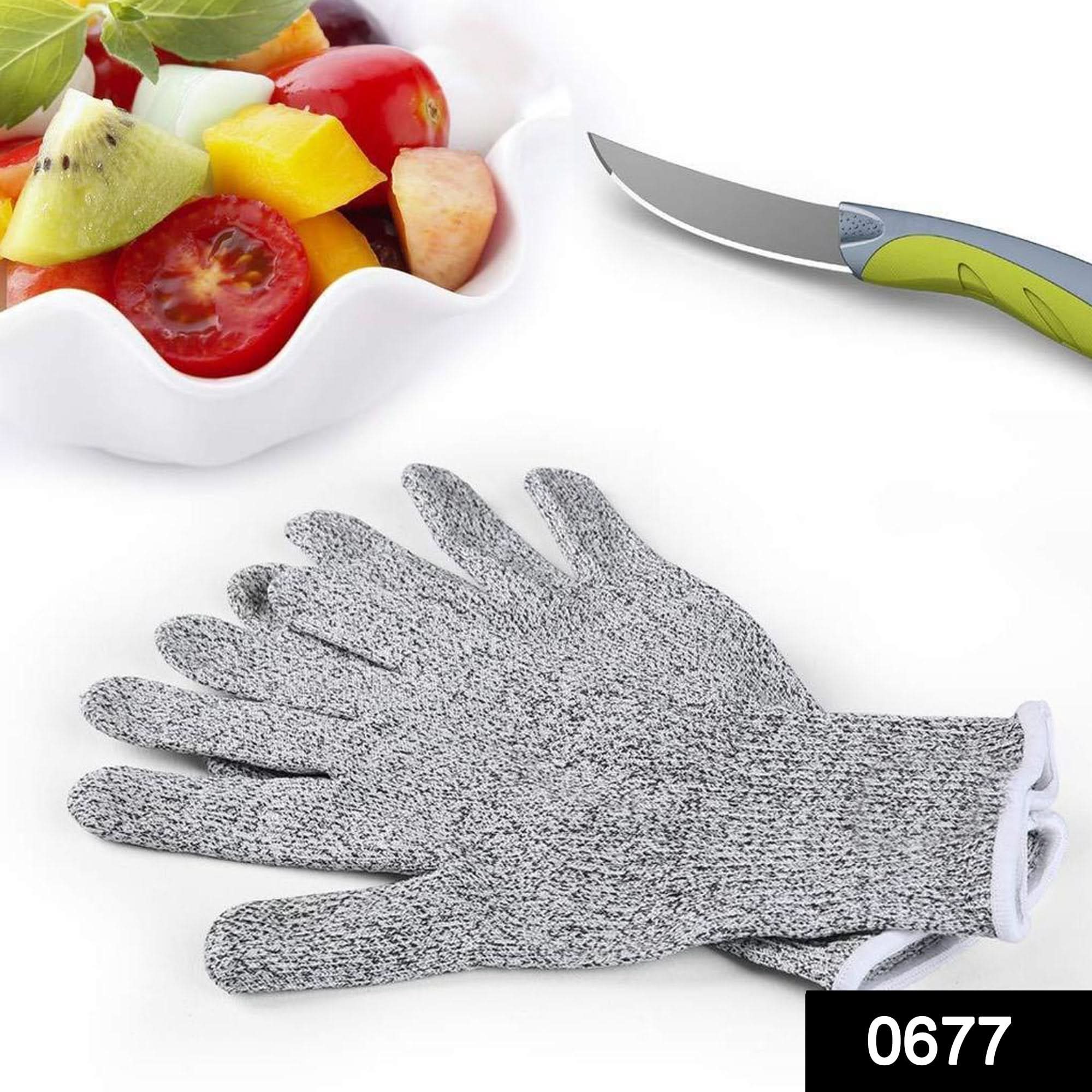 Cut-Resistant Safety Gloves – Multicolour Hand Protection
