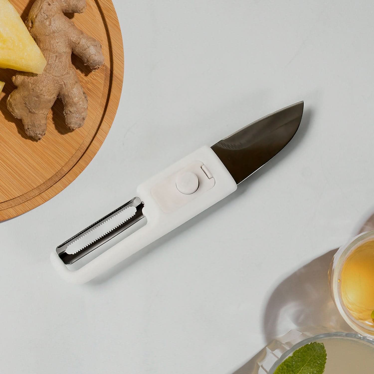 Multifunctional Peeler Two In One Knife Fruit And Vegetable Cutting