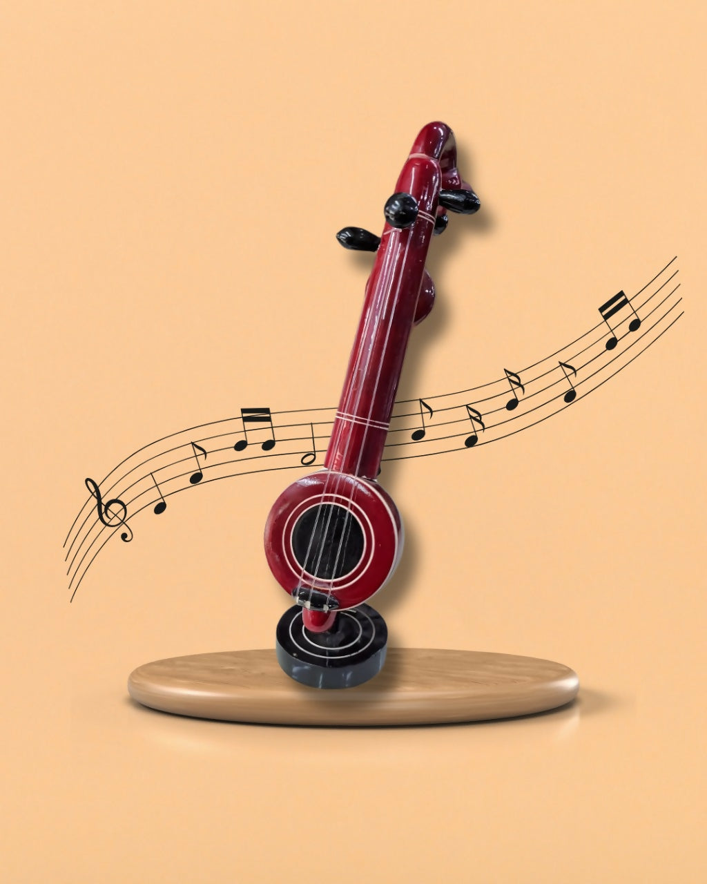 Miniature Musical Instrument Showpiece – Handcrafted Violin