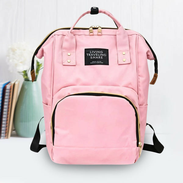 Multipurpose Large Capacity Mom’s Backpack Diaper Bag – 17 Pockets, Spacious