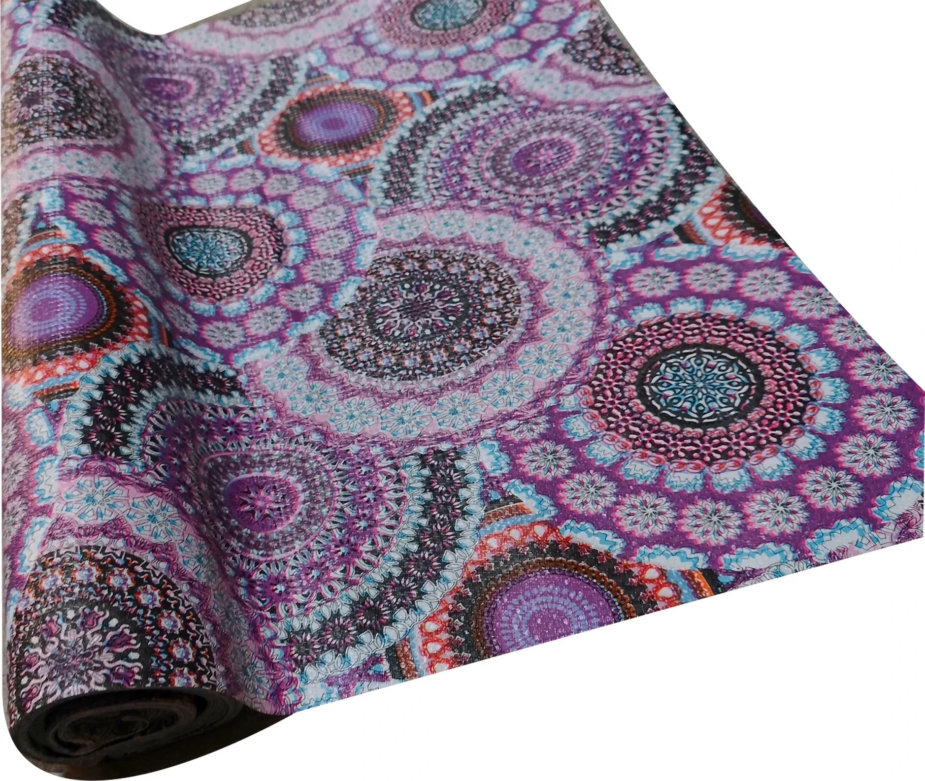 Mopak decor Polyester Solid Fridge Mat & Cover (Purple)