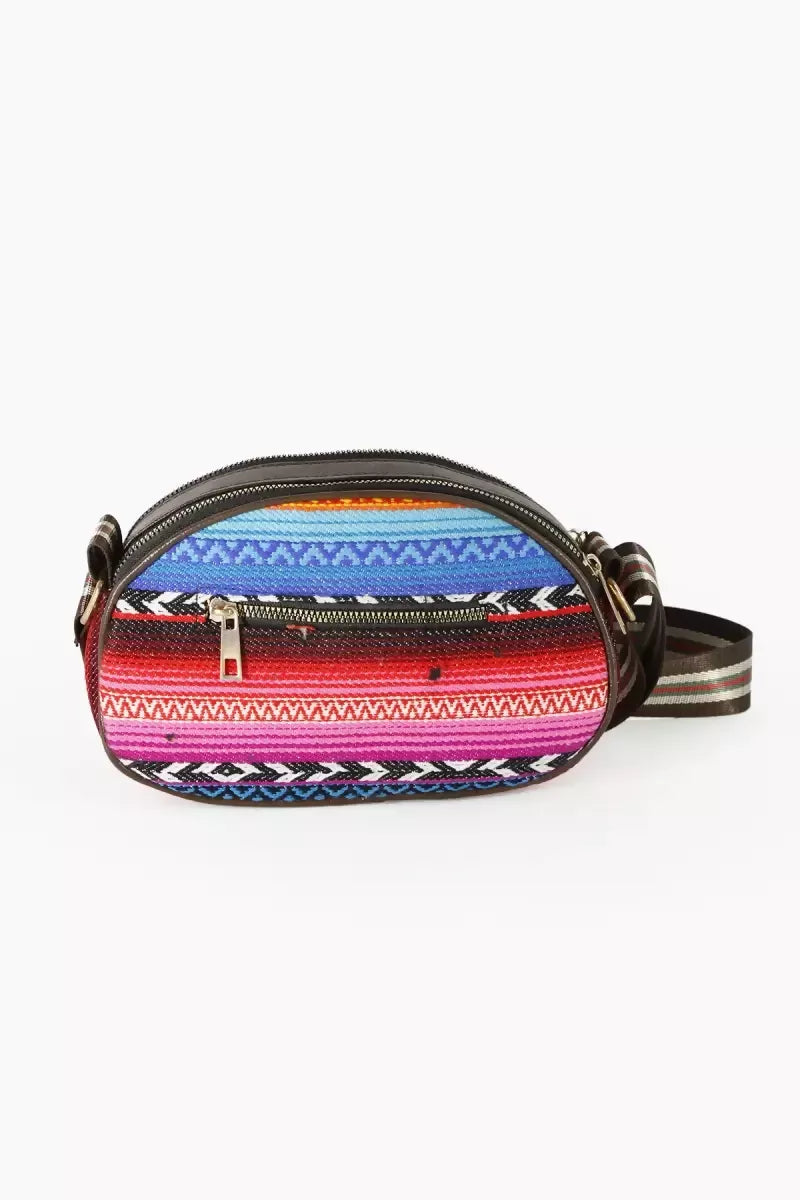 Printed Casual Sling Bag for Girls (Black )