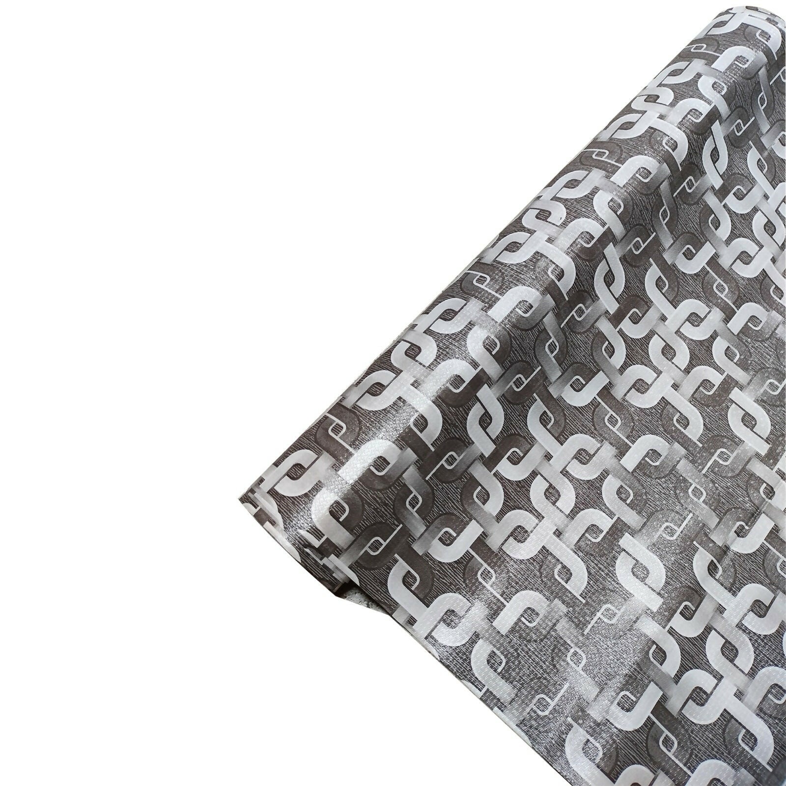 Mopak Décor ShelfLiner used for Wardrobe kitchen cabinet Drawer Slab Roll (Grey)