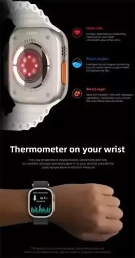T 10 Ultra 2 Smart Watch (Random Color)