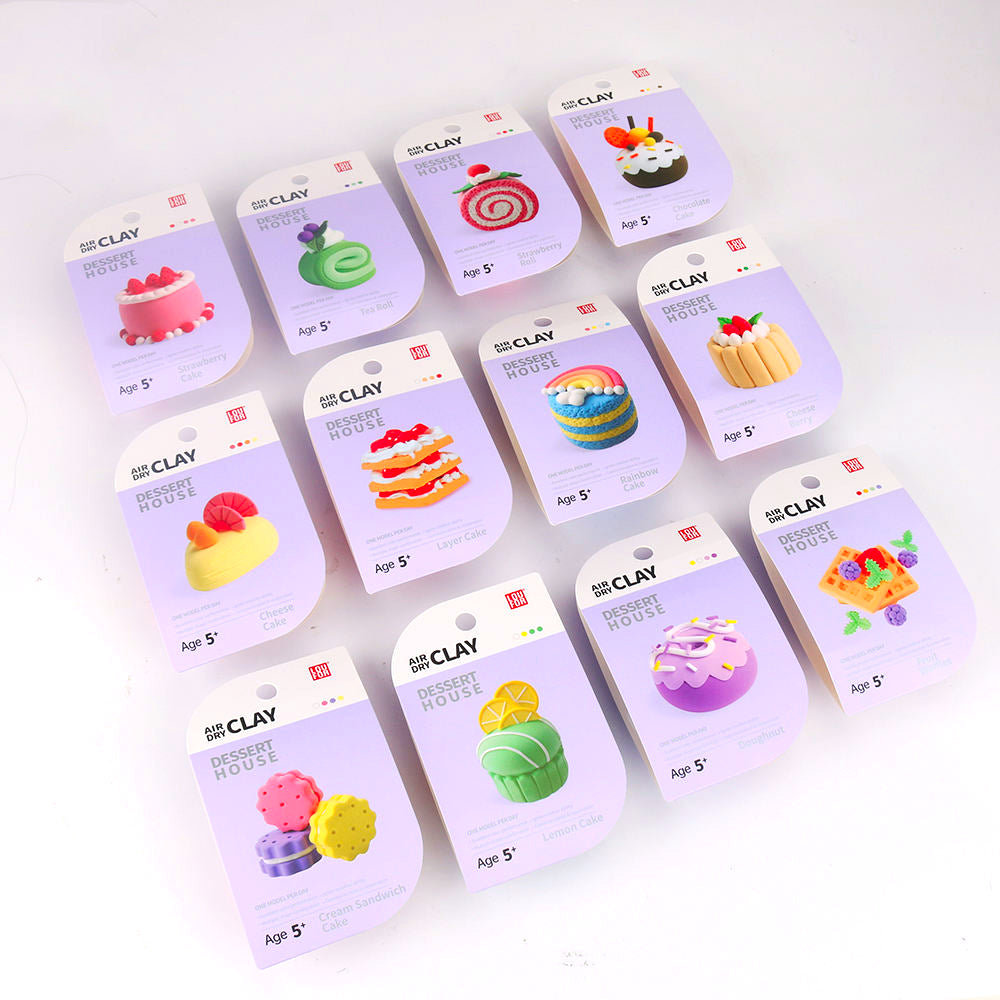 Dessert House DIY Air Dry Clay 1 Pcs