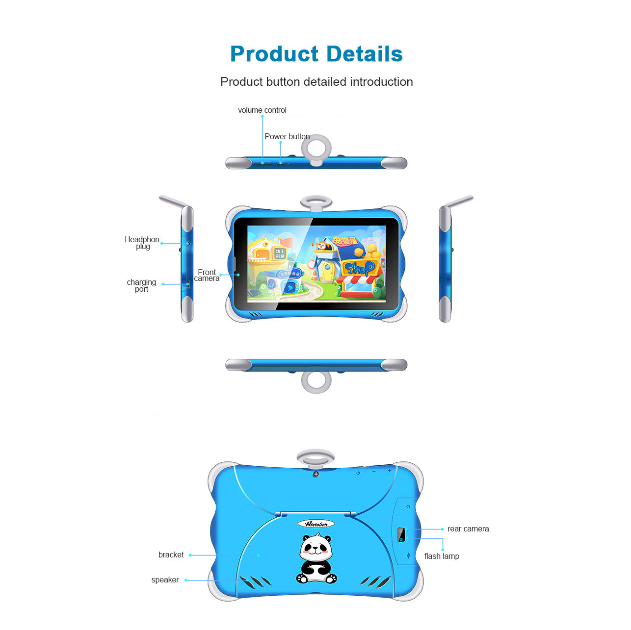 Wintouch K712 Kids Play & Learn Android Tablet