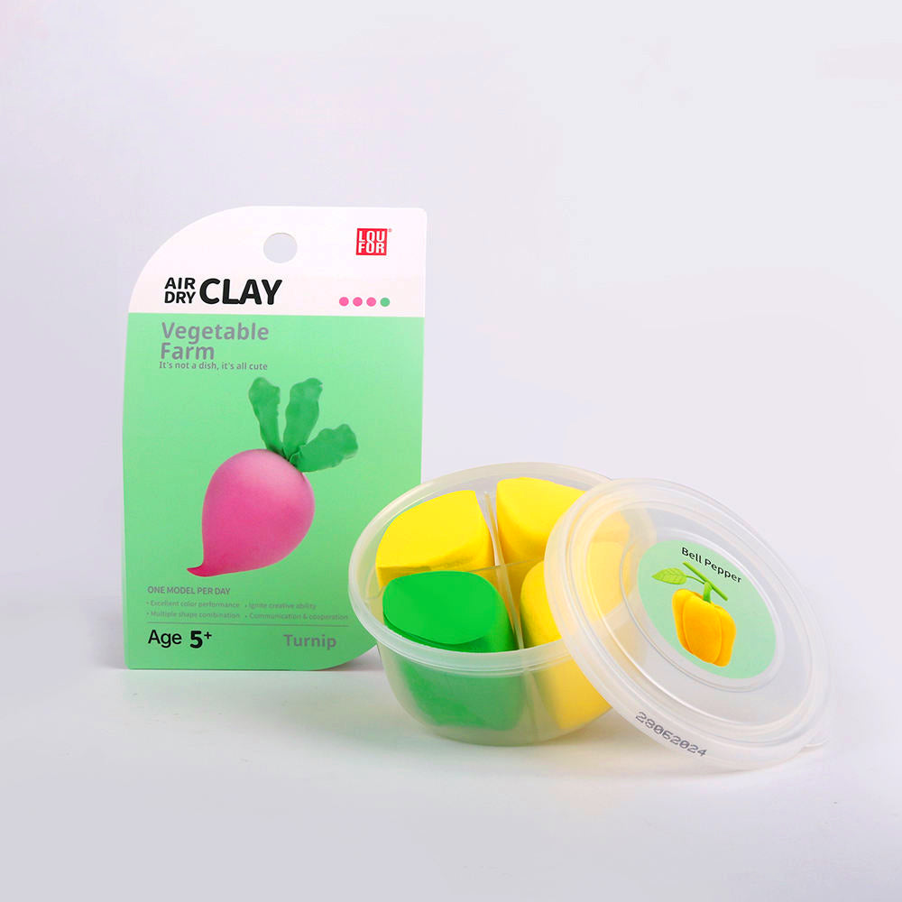 Vegie Themed DIY Air Dry Clay 1 Pcs