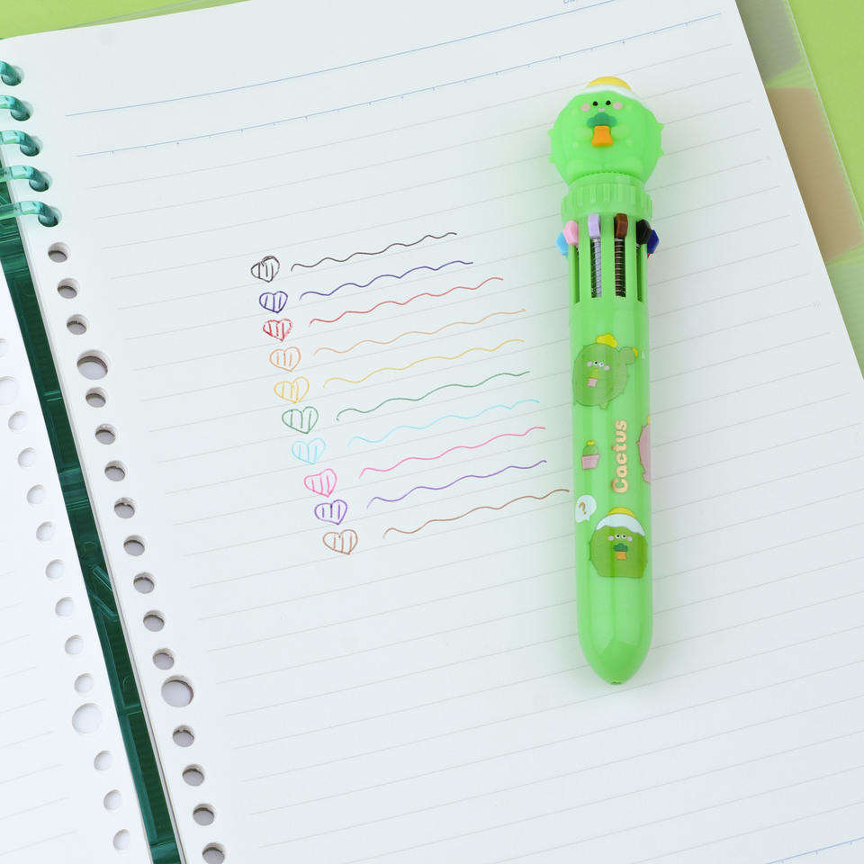 Cactus 10 in 1 Color Pen