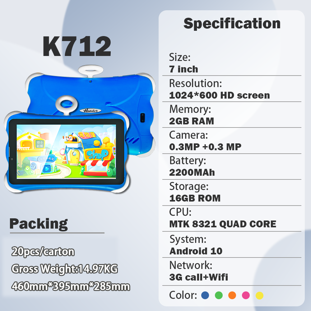 Wintouch K712 Kids Play & Learn Android Tablet