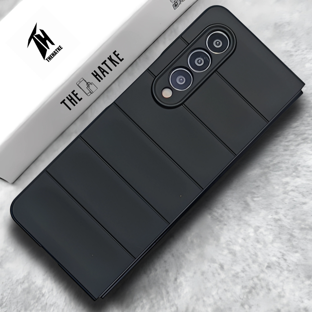 Black Wave Case for Samsung Galaxy Z FOLD 4