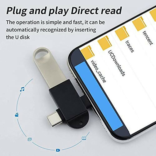 2 in 1 OTG Adapter Cable Micro USB+USB to USB 2.0 Female Connector Cable 1Pcs (Multi Color)