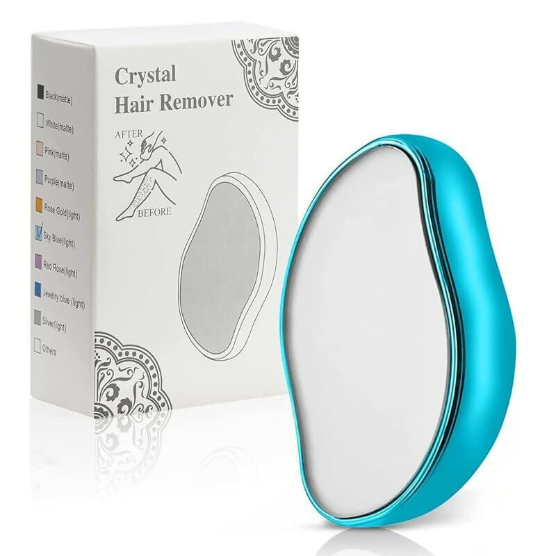 Crystal Hair Eraser for Women & Men – Painless Nano Hair Removal Tool for Full Body (Reusable & Travel-Friendly, Single piece)