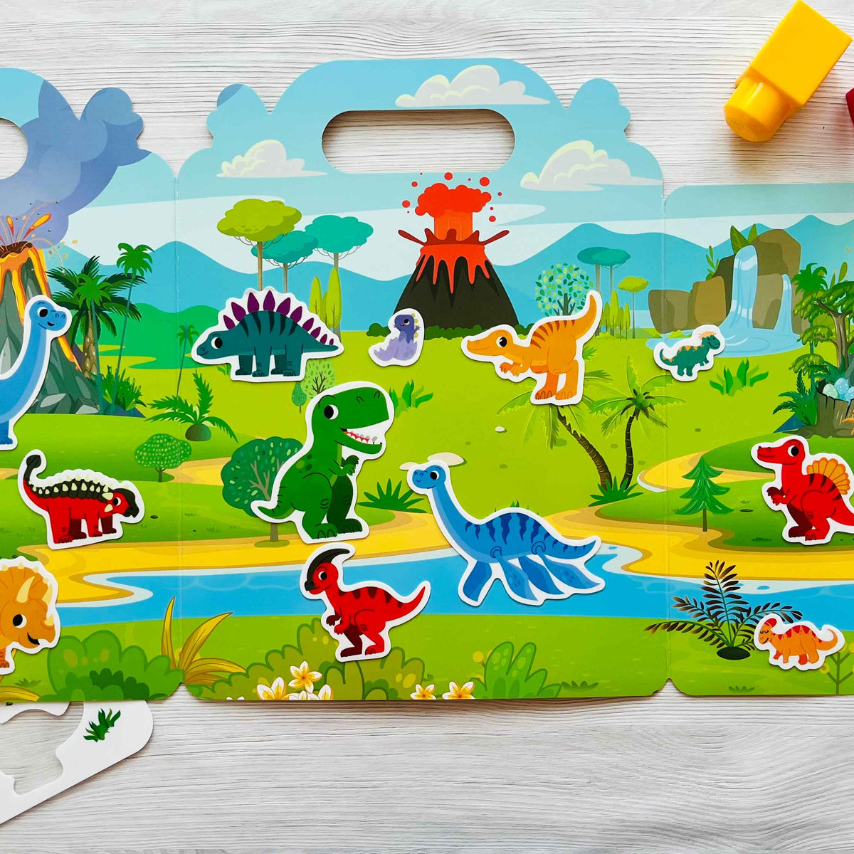 Children's Reusable Sticker Book | Educational Toys