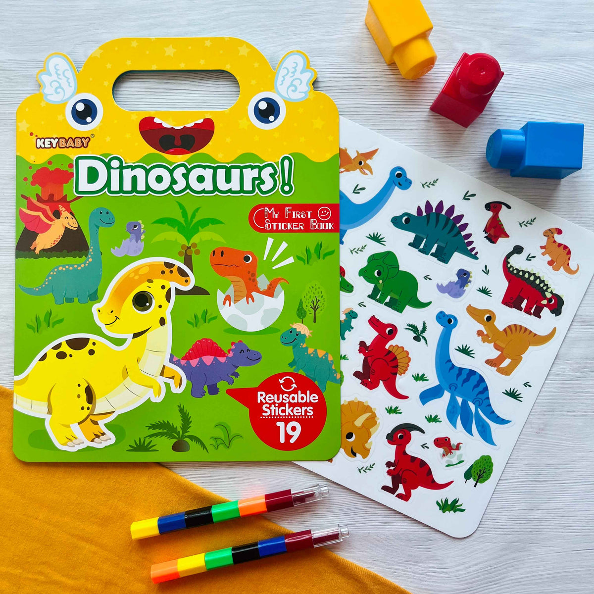 Children's Reusable Sticker Book | Educational Toys