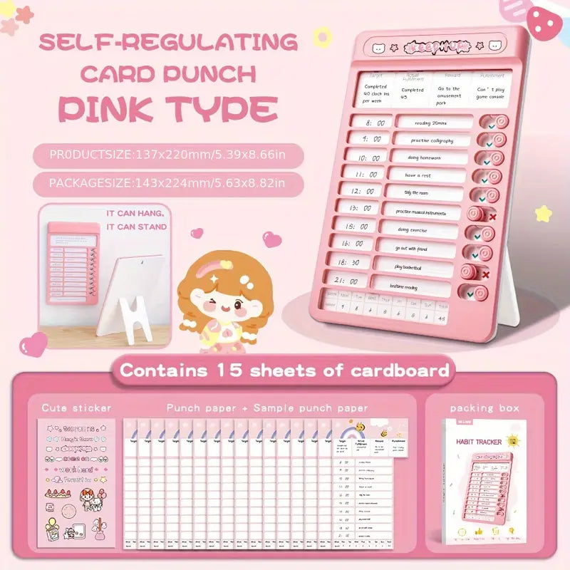 Self-Discipline Multifunctional Habit Tracker