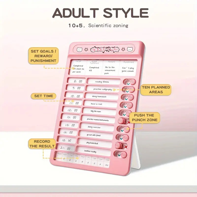 Self-Discipline Multifunctional Habit Tracker