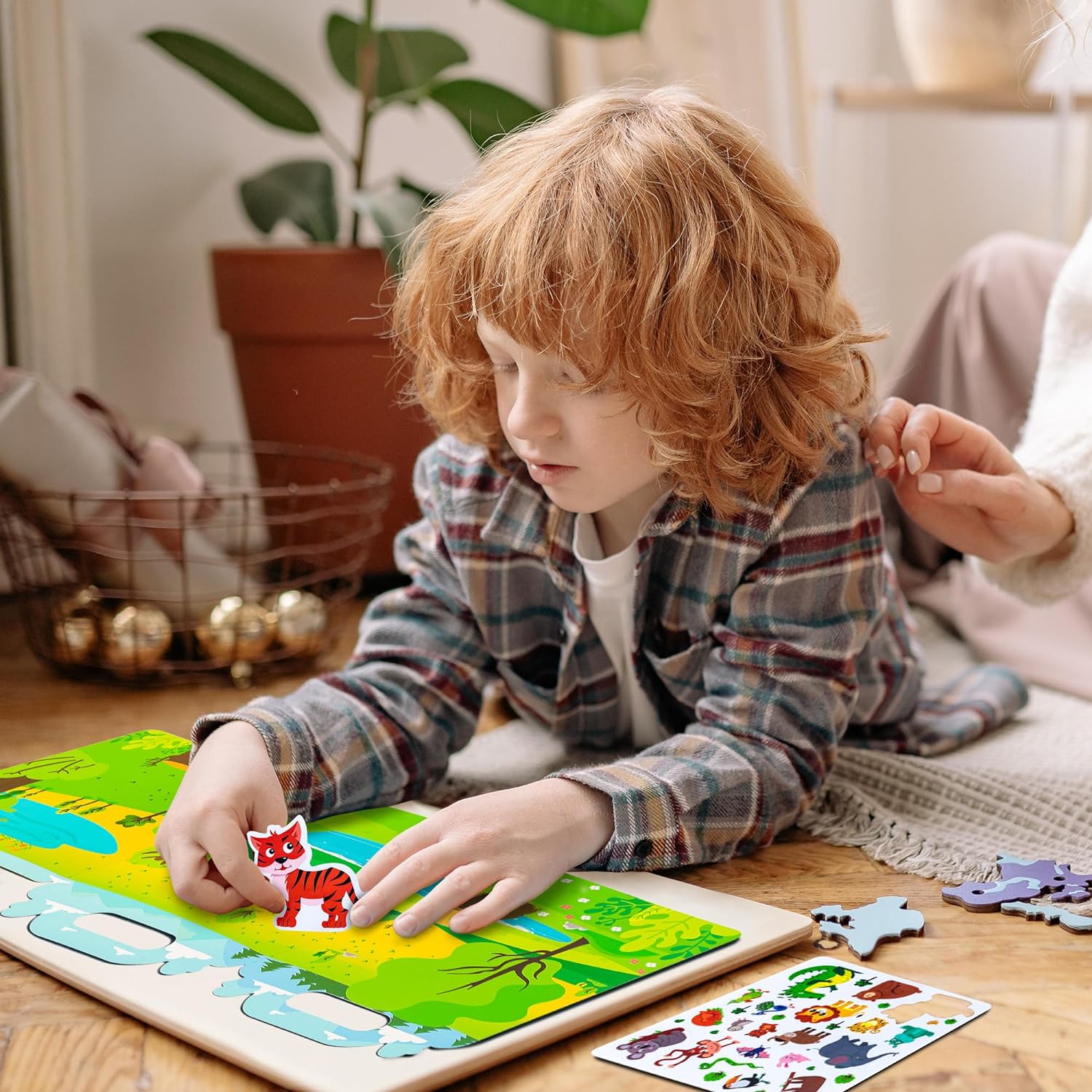 Children's Reusable Sticker Book | Educational Toys