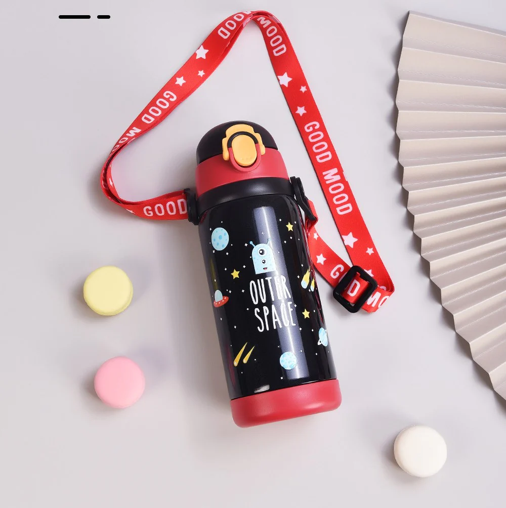 Trendy Outer Space Stainless Steel Vacuum Bottle 450ml