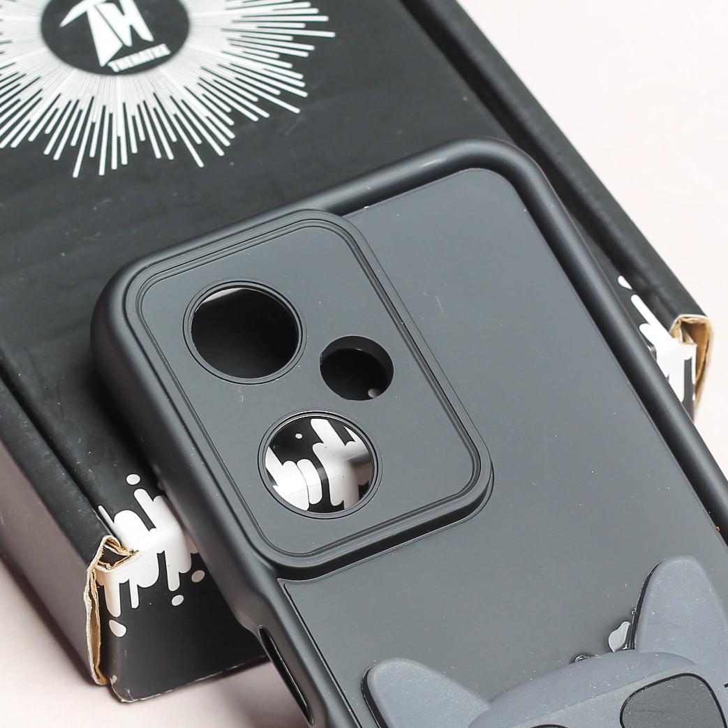 Black SHOUNENN BULLDOG Silicone case for Oneplus Nord CE 3