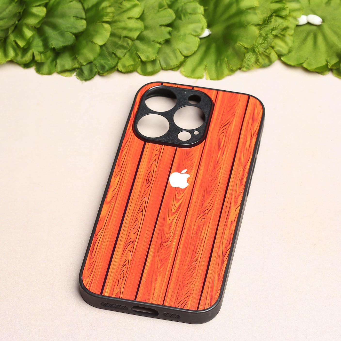 WoodCraft Touch metal back case for Apple Iphone 16 Pro