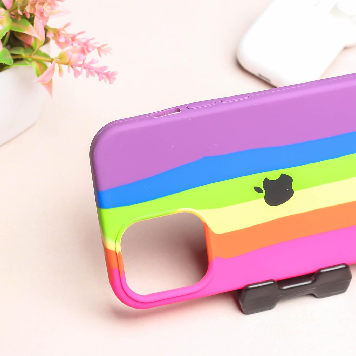 PATTERN 3 Rainbow Silicone Case for Apple iphone 11 Pro