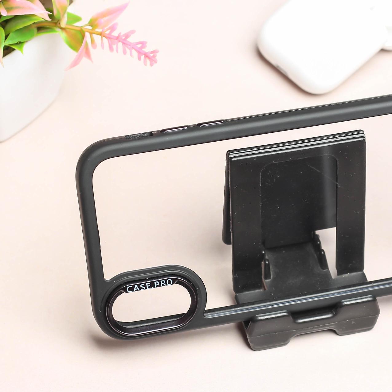 Black Lifted Transperant Case for Apple Iphone X/Xs